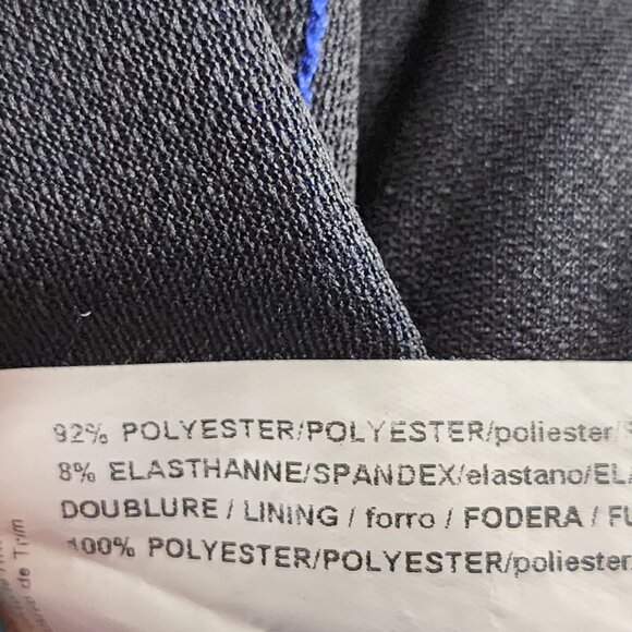 Joseph Ribkoff Royal Blue Stretch Knit Grommet Midi Dress - Picture 8 of 8